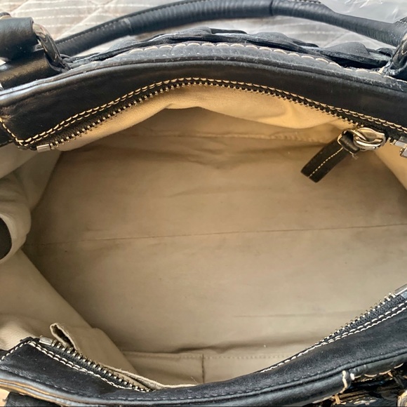 Vintage EUC Coach Black Leather Hamilton bag 💼 - Picture 4 of 8